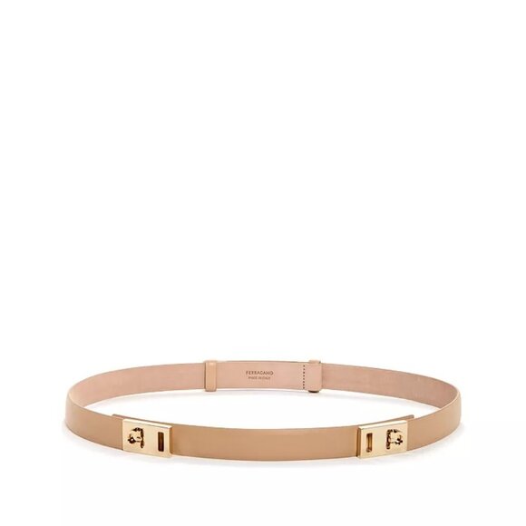 Ferragamo Authentic NWT Women's Hug Leather Belt
